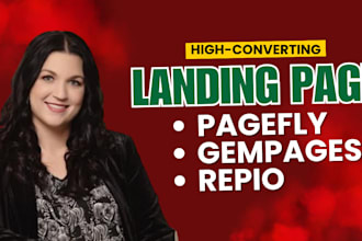 clone landing page pagefly repio gempages shopify landing page shopify marketing