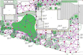 design irrigation network , sprinkler system water network