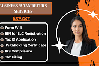 prepare and file US tax return form for irs