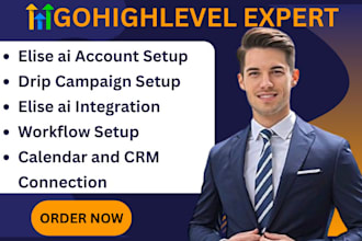 do elise ai drip campaign setup, workflow setup, elise ai CRM integration, ai