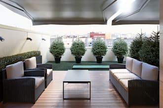 design rooftop terrace,outdoor garden layout,modern vegetable fence,3d furniture
