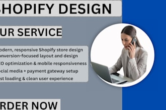 revamp shopify store redesign shopify website banner and shopify landing page