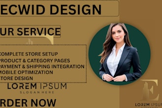 ecwid store setup bigcommerce website print on demand and website redesign