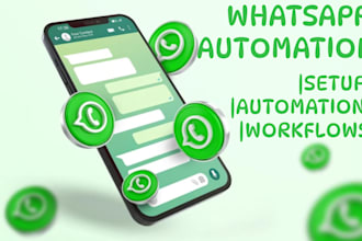 setup whatsapp automation, n8n twillio makecom zapier wati 360dialog fix flow