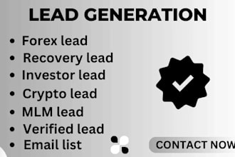 provide verified valid forex leads, crypto leads, forex crypto investors leads