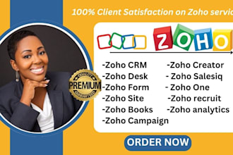 setup zoho crm, zoho recruit, zoho salesiq, zoho desk, zoho one, zoho campaign
