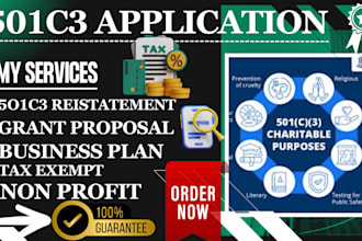do 501c3 application, 501c3 reinstatement for nonprofits, tax exempt