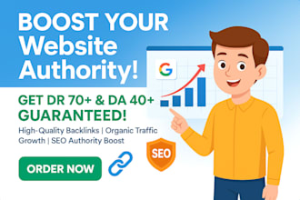 boost your website authority da DR improve google ranking
