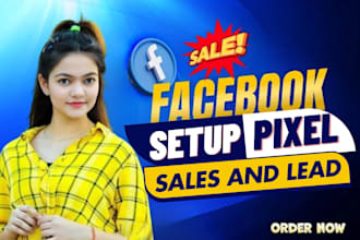 setup facebook ads campaign for sales and leads, meta ads, instagram marketing