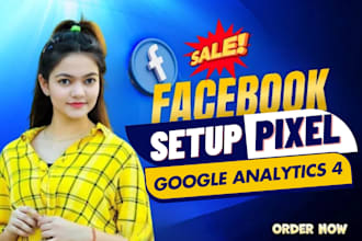 setup facebook meta pixel conversion api google ads analytics 4 tag manager