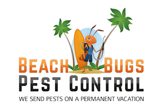 design outstanding pest control, weed control and cleaning service logo