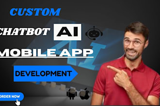 build ai chatgpt mobile app or website ai saas app ai chatbot ai software