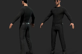 3d stylized character modeling,cartoon character,3d game model,daz 3d,unity,maya