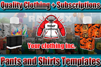 make your custom roblox cloth