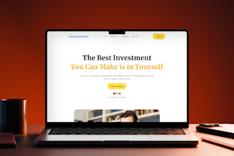 landing page in figma or framer