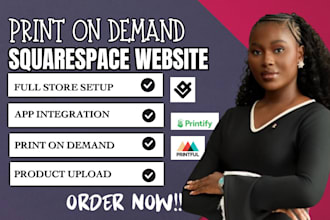 build your print on demand e commerce site on squarespace website bugs fixes