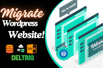 migrate, backup or transfer your wordpress site in 24 hours