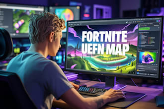 build you any fornite uefn map or fix any issue with fortnite map unreal engine