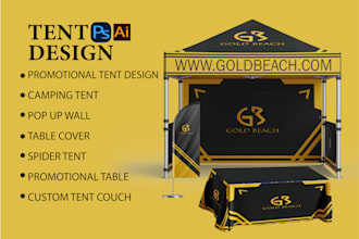 design professional canopy tent, and table cover