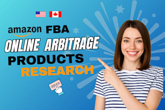profitable amazon fba online arbitrage product research USA canada uk leads
