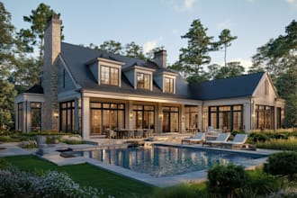 design master plan,architecture landscape render, concept and environment art
