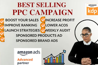 setup, manage and optimize your amazon ppc campaign ads