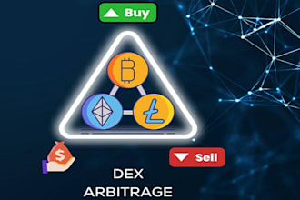 develop crypto arbitrage bot, dex arbitrage bot, triangular arbitrage bot