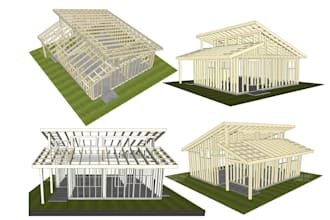 do steel, wood and concrete structural design, structural engineer and analysis