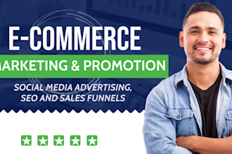 promote etsy, shopify, ebay, amazon with tiktok ads, pinterest marketing