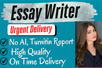 do urgent essay writing as an essay writer expert
