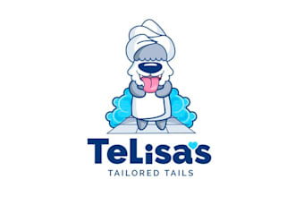 design elegant new grooming company logo