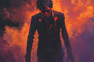 design fantasy book cover and horror book cover design
