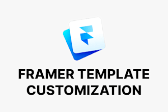 edit framer template, figma to framer, customize framer template