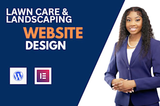 build a lawn care, gardening, landscaping, patio, fencing, tree website with SEO