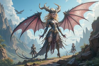 illustrate fantasy art creatures and characters