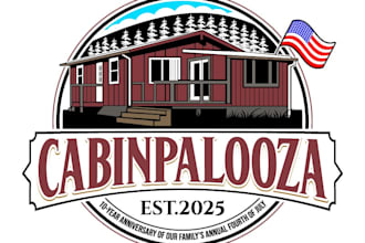design a professional cabin logo