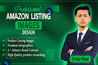 design amazon infographics and lifestyle mockups