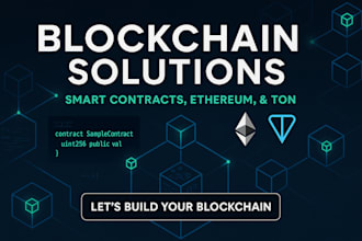 build secure ethereum, ton, and solana smart contracts