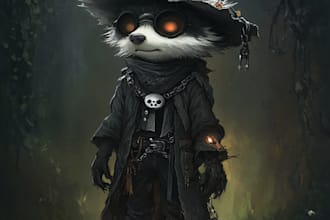 draw fantasy horror art illustration or dark creepy
