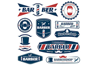 do custom barbershop  logo or any  graphic design for you