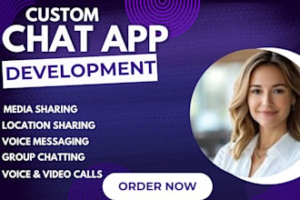 develop chat app dating social media app social chat app api dating app api