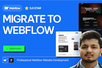 migrate your website to webflow from wordpress, wix, squarespace