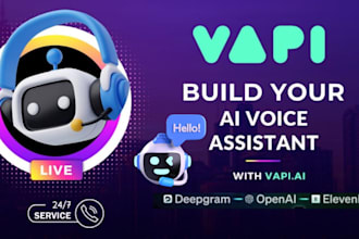 develop ai voice call agent system, with vapi ai, synthflow, make n8n ai chatbot