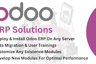 fix errors, set up odoo, and develop custom modules