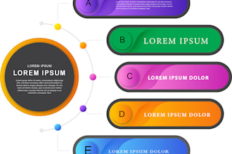 do eye catchy infographic designs