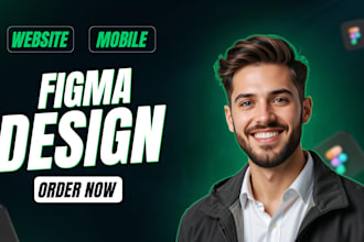 do figma design website, website design figma, website ui ux, website mockup