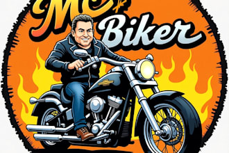 design high quality mc biker logo with unlimited revision