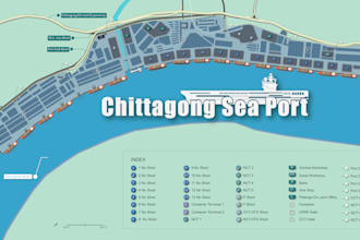design printable custom vector maps of any area