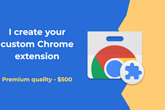 build a custom, secure and scalable chrome extension