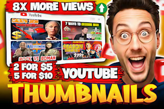 create viral youtube thumbnails that increase views and subscribers